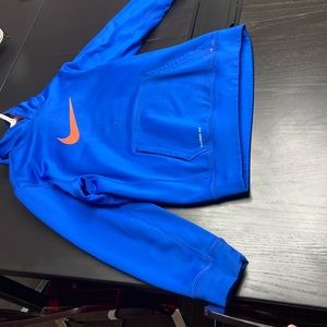 Blue XL Nike kids Therma fit